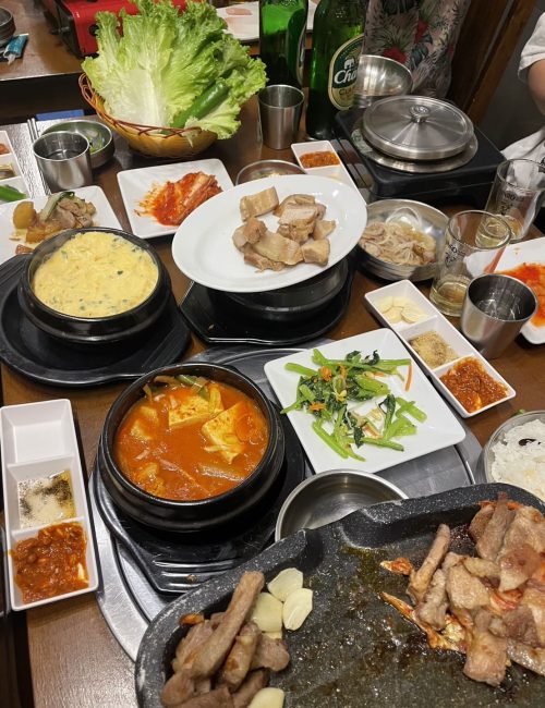 파타야 한식 산과뜰