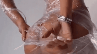 비닐포장된 푸잉ㅎㅎ