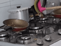 부엌에서 뱀이?!?!