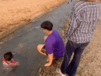 태국시골의 자연 워터파크