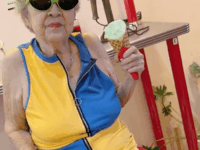 태국의 멋쟁이 할머니